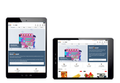 mobilne sklepy internetowe na tablecie